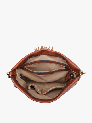 Marie Crossbody with Grommet Details