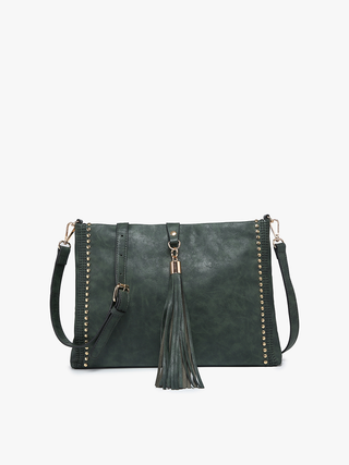 Marie Crossbody with Grommet Details