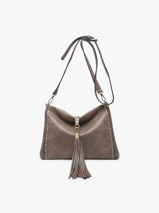 Marie Crossbody with Grommet Details