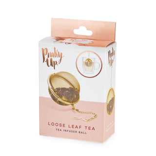 Gold-Plated Stainless Steel Tea Infuser - Small Mesh Ball