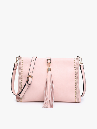 Marie Crossbody with Grommet Details