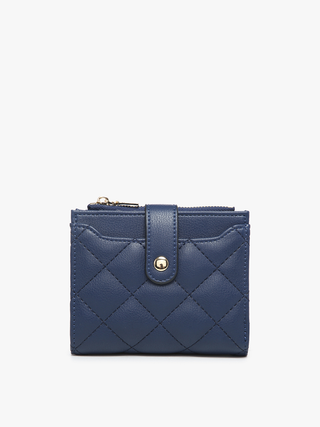 Melody Quilted Zip Top Wallet