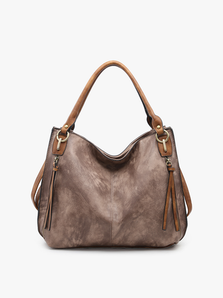 Connar Distressed Side Pocket Tote