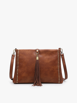 Marie Crossbody with Grommet Details