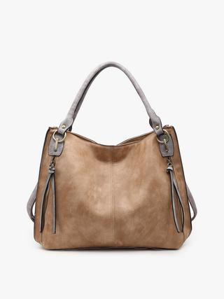 Connar Distressed Side Pocket Tote