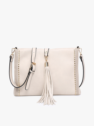 Marie Crossbody with Grommet Details