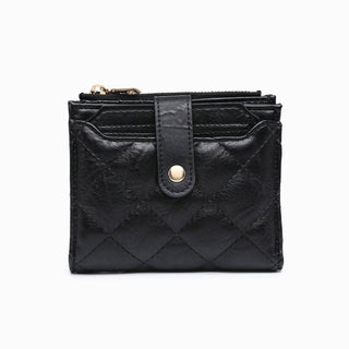 Melody Quilted Zip Top Wallet