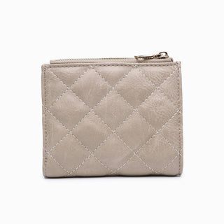 Melody Quilted Zip Top Wallet