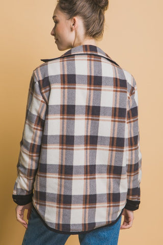 Corduroy Reversible Button Down Jacket