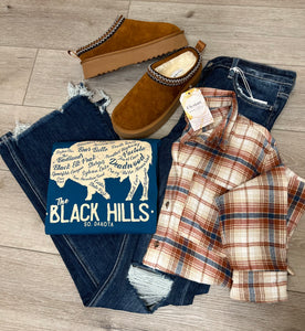 Black Hills Places Tee