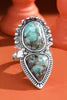 Double Turquoise Ring