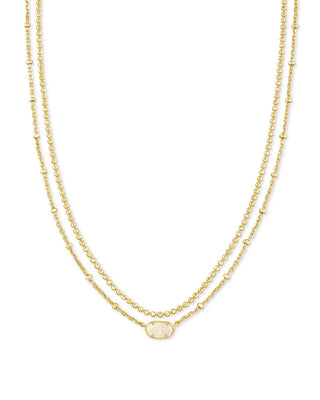 Emilie Gold Multi Strand Necklace