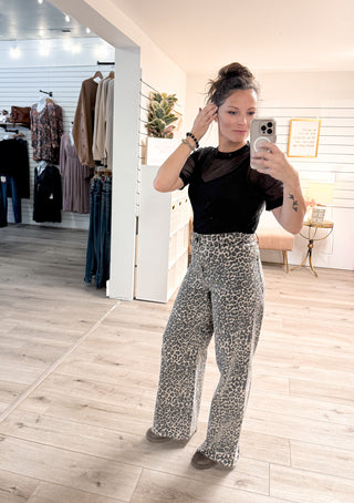 Savannah Leopard Pants