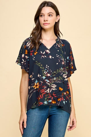 Floral Printed Top