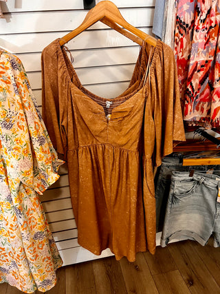 Acid Washed Romper