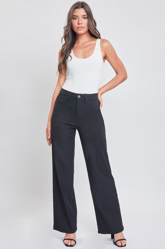 Hyper Stretch High Rise Wide Leg