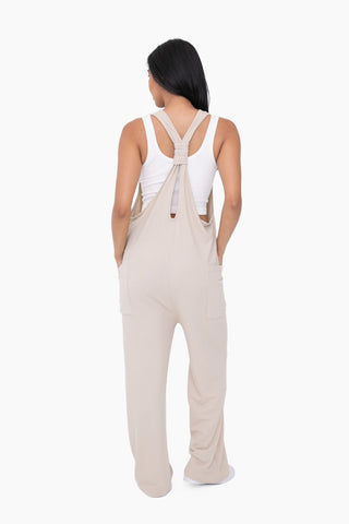 Mineral-Washed Lounge Jumpsuit