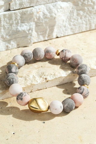 Natural Stone Stretch Bracelet