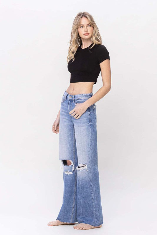 Profuse 90's Vintage High Rise Loose Fit Jeans By Vervet – Elysian Clothing