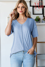 Load image into Gallery viewer, Solid V-Neck Top
