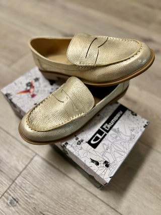 Beloved Metallic Loafer