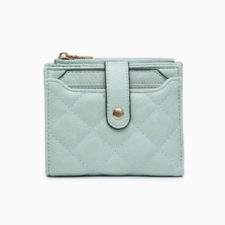 Melody Quilted Zip Top Wallet