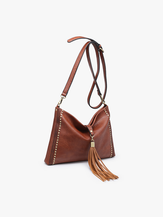 Marie Crossbody with Grommet Details