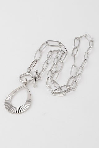 Teardrop Toggle Necklace