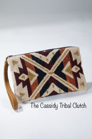 Handmade Clutch Wristlet