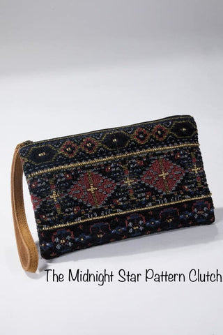 Handmade Clutch Wristlet