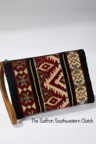 Handmade Clutch Wristlet